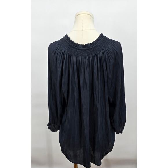 Lucky Brand
Notched Neck Peasant Top - Picture 3 of 5